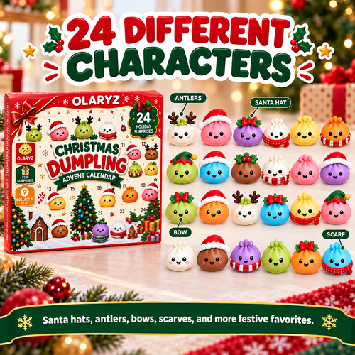 Squishy Dumpling Advent Calendar · 24 Surprises