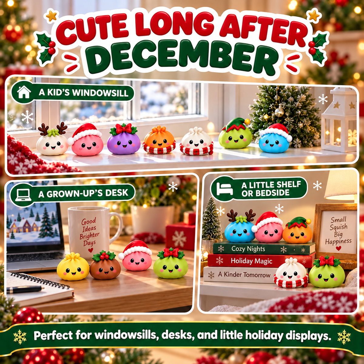 Squishy Dumpling Advent Calendar · 24 Surprises
