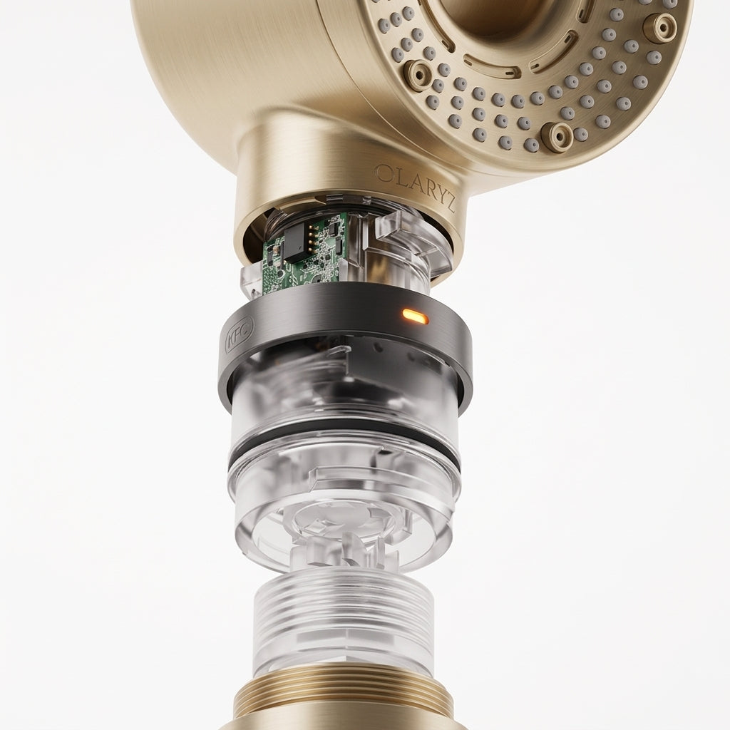 Olaryz filtered shower head - view 6