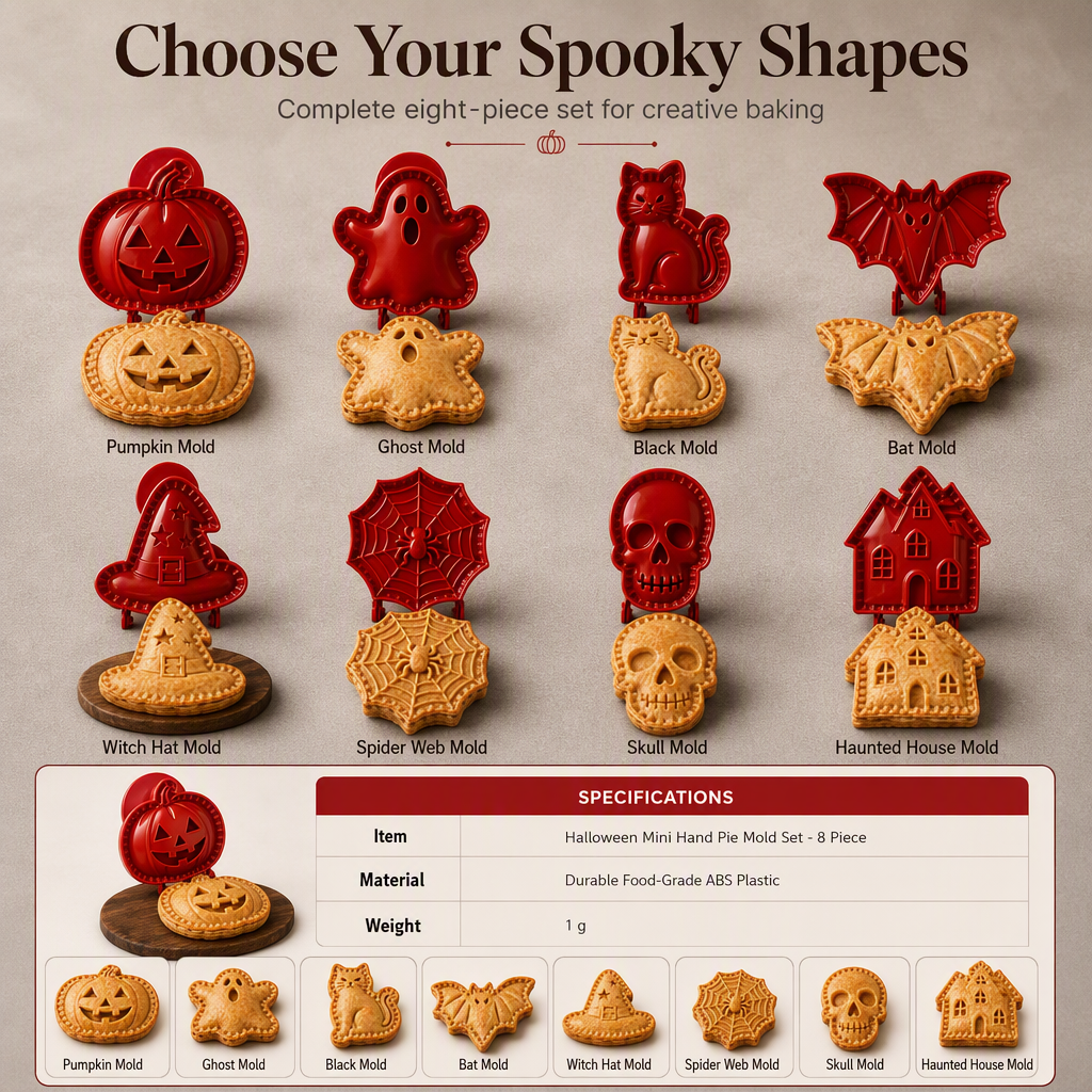 Halloween hand pie mold - view 2